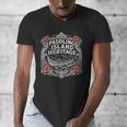 Paddling Island Heritage Outrigger Canoe Men's V-Neck T-Shirt