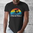 I Pee In Pools Swimmer Swimming Coach Player Graphic Men's V-Neck T-Shirt