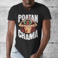 POATAN CHAMA MMA Fan JJB Boxing Muay Thai Kickboxing Men's V-Neck T-Shirt POATAN CHAMA MMA Fan JJB Boxing Muay Thai Kickboxing Men's V-Neck T-Shirt