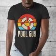 Pool Guy Swimming Attendant Attendants Rescuer Men's V-Neck T-Shirt