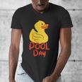 Pool Swimming Day Men's V-Neck T-Shirt Pool Swimming Day Men's V-Neck T-Shirt