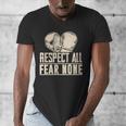 Respect All Fear None Muay Thai Men's V-Neck T-Shirt