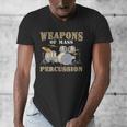 Rock Band Musical Instrument Drum Kit Men's V-Neck T-Shirt Rock Band Musical Instrument Drum Kit Men's V-Neck T-Shirt