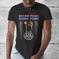 Sawadee Thai Traditional Sak Yant Thai Twin Tiger Muay Thai Men's V-Neck T-Shirt
