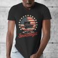 Smokeologist Grilling BBQ Dad Men's V-Neck T-Shirt Smokeologist Grilling BBQ Dad Men's V-Neck T-Shirt