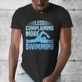 Swim Coach Swim Training Swimming Sport Men's V-Neck T-Shirt Swim Coach Swim Training Swimming Sport Men's V-Neck T-Shirt