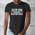Swim Senior Dad 2026 Proud Swimming Senior Father 2026 Men's V-Neck T-Shirt Swim Senior Dad 2026 Proud Swimming Senior Father 2026 Men's V-Neck T-Shirt