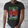 Swimming Coach Christmas Xmas Swimming Santa Men's V-Neck T-Shirt Swimming Coach Christmas Xmas Swimming Santa Men's V-Neck T-Shirt
