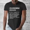 Swimming Coach Definition Swimming Instructor Men's V-Neck T-Shirt