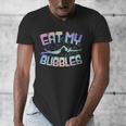 Swimming Eat My Bubbles Swim Watercolour Men's V-Neck T-Shirt Swimming Eat My Bubbles Swim Watercolour Men's V-Neck T-Shirt