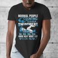 Swimming Humor Swim Men's V-Neck T-Shirt Swimming Humor Swim Men's V-Neck T-Shirt