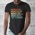 Swimming Saying Swim Swimmer Men's V-Neck T-Shirt