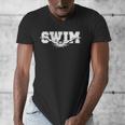 Swimming For Swimmers Competitive Athletes Men's V-Neck T-Shirt