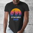Synchronized Swimming Synchro Dad Men's V-Neck T-Shirt Synchronized Swimming Synchro Dad Men's V-Neck T-Shirt