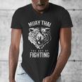 Tiger Muay Thai And Kickboxing Men's V-Neck T-Shirt Tiger Muay Thai And Kickboxing Men's V-Neck T-Shirt