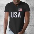 USA Flag Swim Swimming Sport Practice Equipment Men Women Men's V-Neck T-Shirt USA Flag Swim Swimming Sport Practice Equipment Men Women Men's V-Neck T-Shirt