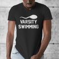 Varsity Swimming For Men Women Men's V-Neck T-Shirt