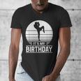 Vintage Birthday Shirt Muay Thai Kickboxer Its My Birthday Men's V-Neck T-Shirt Vintage Birthday Shirt Muay Thai Kickboxer Its My Birthday Men's V-Neck T-Shirt
