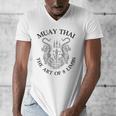 The Art Of 8 Limbs Muay Thai Men's V-Neck T-Shirt The Art Of 8 Limbs Muay Thai Men's V-Neck T-Shirt
