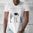 Boxing Chinese Hanzi Muay Thai Kickboxer Fan Boxing Men's V-Neck T-Shirt