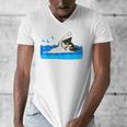 Cat Swimming Pool Men's V-Neck T-Shirt Cat Swimming Pool Men's V-Neck T-Shirt