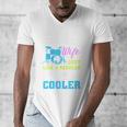 Cool Drum Kit Percussionist Drummer Wife Quote Image T-Shirt Men's V-Neck T-Shirt