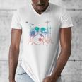 Drum Kit Drummer Graphic Sweatshirt Men's V-Neck T-Shirt Drum Kit Drummer Graphic Sweatshirt Men's V-Neck T-Shirt