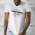 Drummer Drum Kit Rock & Roll Music Drummer Men's V-Neck T-Shirt Drummer Drum Kit Rock & Roll Music Drummer Men's V-Neck T-Shirt
