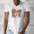 Dynamic Drum Kit For Drummers And Rock Music Lovers Sweatshirt Men's V-Neck T-Shirt Dynamic Drum Kit For Drummers And Rock Music Lovers Sweatshirt Men's V-Neck T-Shirt