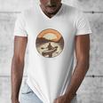 Kayak Kayaker Canoes-Boating Water-Paddle Canadier-Canoe Raglan Baseball Tee Men's V-Neck T-Shirt