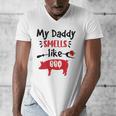 Kids My Daddy Smells Like BBQ Grilling Dad BBQ Dad Master Grill Men's V-Neck T-Shirt Kids My Daddy Smells Like BBQ Grilling Dad BBQ Dad Master Grill Men's V-Neck T-Shirt