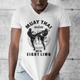 Muay Thai Art Of Eight Limb Men's V-Neck T-Shirt