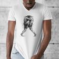 Muay Thai Kickboxing Nak Muay Thai Boxing Fighter Men's V-Neck T-Shirt Muay Thai Kickboxing Nak Muay Thai Boxing Fighter Men's V-Neck T-Shirt