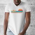 Retro Vintage For Canoeists And Paddle Men's V-Neck T-Shirt