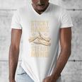 Sticky Hands Steady Mind Muay Thai Boxing Men's V-Neck T-Shirt