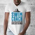 Swim Coach Swimmer Coach Swimming Coach Men's V-Neck T-Shirt Swim Coach Swimmer Coach Swimming Coach Men's V-Neck T-Shirt