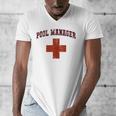 Swimming Pool Manager Beach Vacay Lifeguards Swim Cruise Men's V-Neck T-Shirt Swimming Pool Manager Beach Vacay Lifeguards Swim Cruise Men's V-Neck T-Shirt
