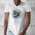 SWIMMING SPORT COMPETITIVE SWIM Men's V-Neck T-Shirt SWIMMING SPORT COMPETITIVE SWIM Men's V-Neck T-Shirt