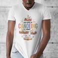 Women's Canoeing Canoe Paddle Water Flatwater Recreational Men's V-Neck T-Shirt