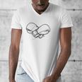 Women's Muay Thai Kickboxing Nak Muay Thai Boxing Fighter Men's V-Neck T-Shirt