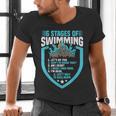 6 Stages Of Swimming Joke Sports Athlete Pool Swimmer Men's V-Neck T-Shirt 6 Stages Of Swimming Joke Sports Athlete Pool Swimmer Men's V-Neck T-Shirt