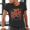 Animal Octopus Musician Drum Kit Octopus Drummer Men's V-Neck T-Shirt Animal Octopus Musician Drum Kit Octopus Drummer Men's V-Neck T-Shirt