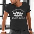 Anything You Canoe I Canoe Better Funny Canoe Lovers Gift Men's V-Neck T-Shirt