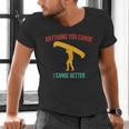 Anything You Canoe I Canoe Better Vintage Quote Sleeveless Men's V-Neck T-Shirt