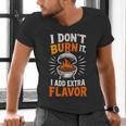 Backyard Pitmaster Father BBQ Dad Griller Men's V-Neck T-Shirt
