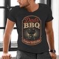 BBQ Dad's Backyard Grill & Que Men's V-Neck T-Shirt