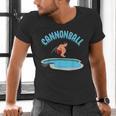 Cannonball Swimming Pool Fun Diving Diver Swimmer Cool Men's V-Neck T-Shirt