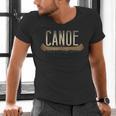 Canoe Canoeing Vintage Canoe Men's V-Neck T-Shirt