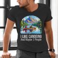 I Like Canoeing And Maybe 3 People Canoe Men's V-Neck T-Shirt I Like Canoeing And Maybe 3 People Canoe Men's V-Neck T-Shirt