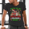 This Is My Christmas Pajama Shirt Drum Kit Christmas Men's V-Neck T-Shirt This Is My Christmas Pajama Shirt Drum Kit Christmas Men's V-Neck T-Shirt